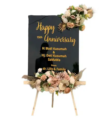 Papan Bunga Akrilik Kincang Wetan